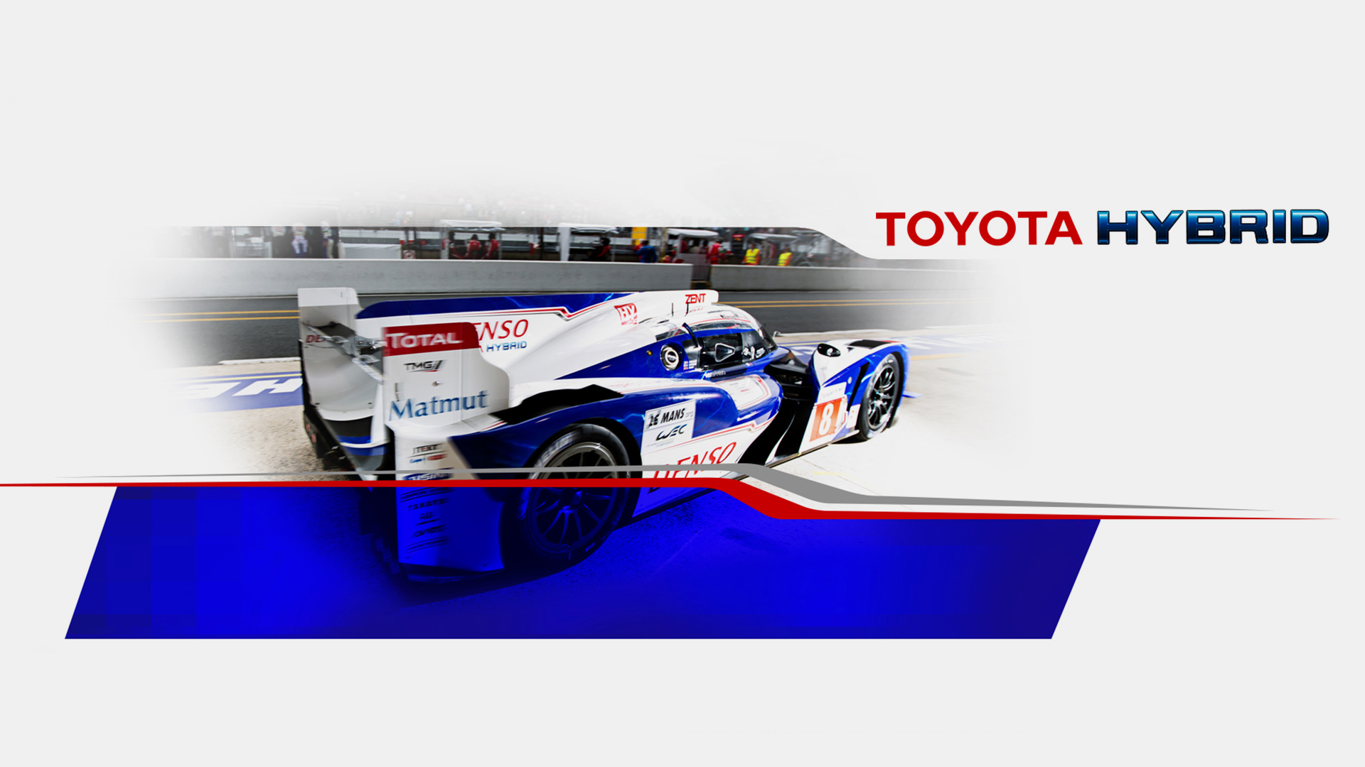 Toyota Le Mans Motor Sport Event Design + Konzept